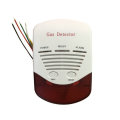 (1 PCS) 12VDC Home security Protection Wired Coal gas Natural Gas Leak detector LPG Alarm switch NC/NO relay output options