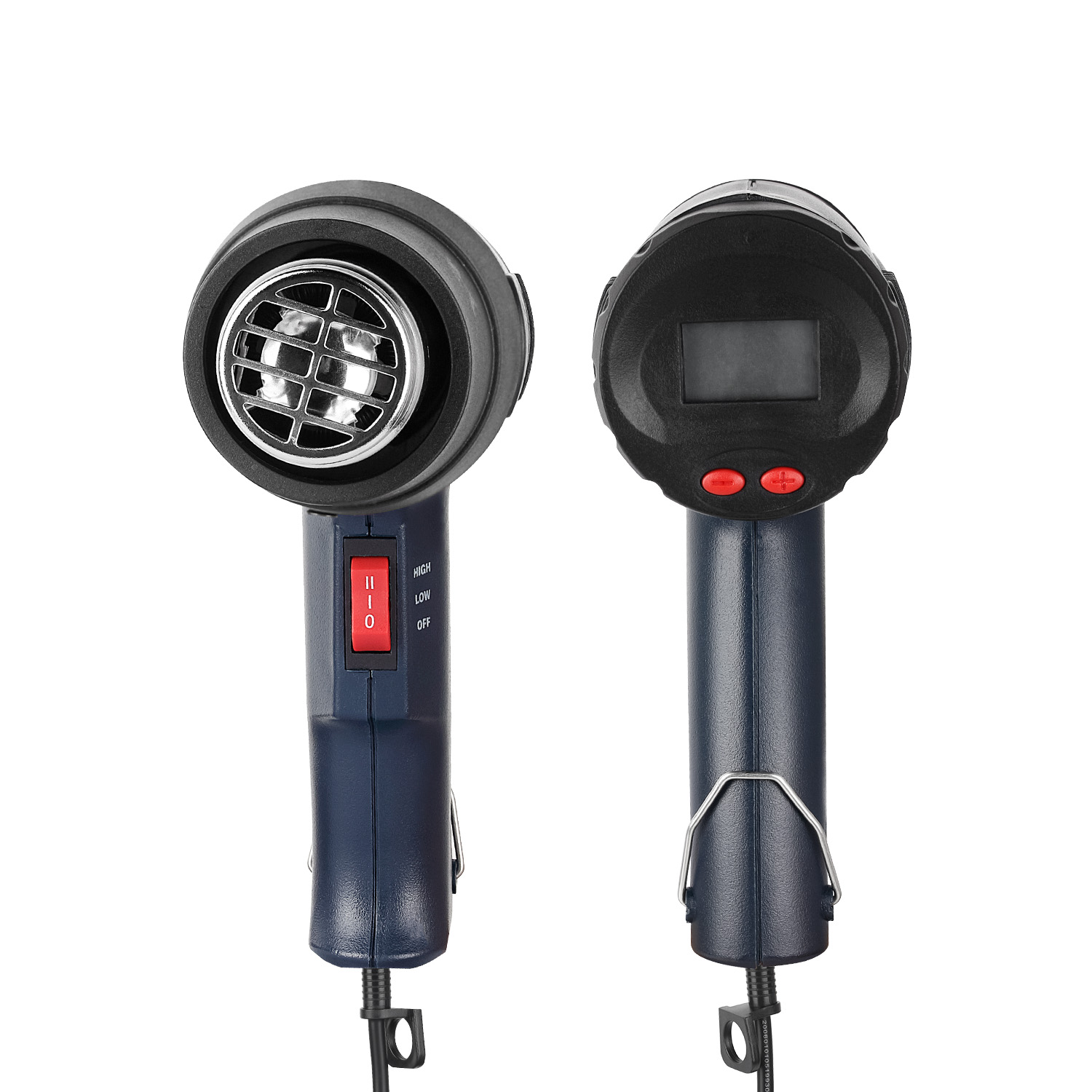 882 Electric Digital Display Hot Air Gun Temperature-controlled Building Hair dryer Heat gun Soldering Tools Adjustable+3Nozzle