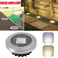 New Arrival LED Solar Powered Landscape Light Waterproof Garden Pathway Deck Courtyard Solar Lamp for Home Yard Driveway Lawn