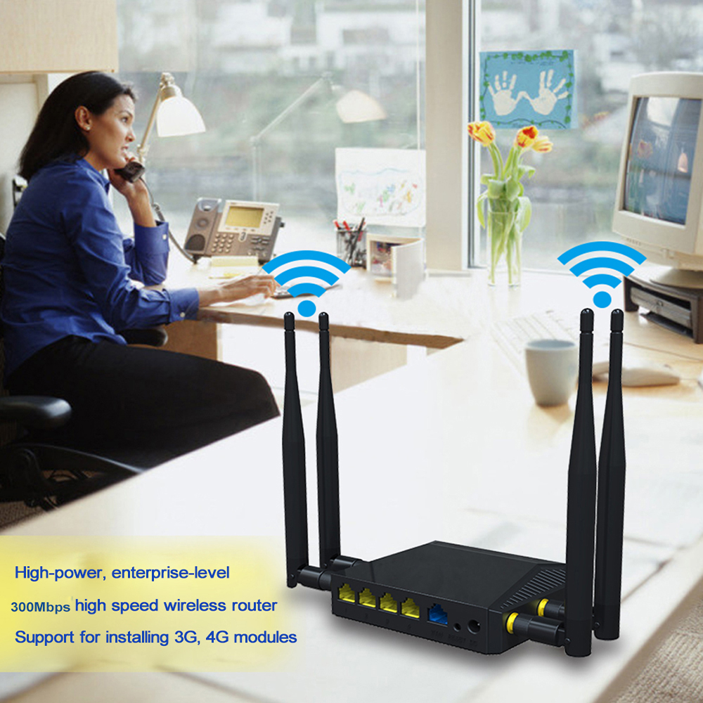 Cioswi WE3926 High Power 4g Mobile Router Internet Wifi support Usb Modems 3G 4G Wifi SD Card and USB 2.0 Slot Wireless Repeater