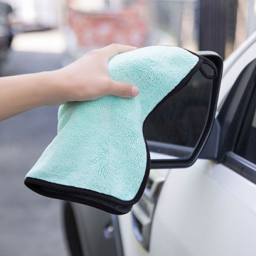 1pc Polyester Plush Microfiber Fiber Thick Car Care Detailing Auto Super Absorbent Car Towel Home Washing Cleaning Cloths