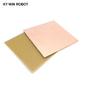 1 pcs FR4 PCB 10*10cm Single Side Copper Clad plate DIY PCB Kit Laminate Circuit Board 10x10cm 100x100x1.5mm