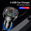 Quick Charge 3.0 Fast Charging 4 USB Car Charger For Samsung Xiaomi Car-Charger For iPhone 11 XR 8 QC 3.0 Mobile Phone Chargers