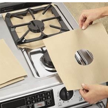 Reusable Non-stick Foil Gas Range Stovetop Burner Cooker Protector Liner Cover Clean Mat Pad For Cleaning Kitchen Tools Liner
