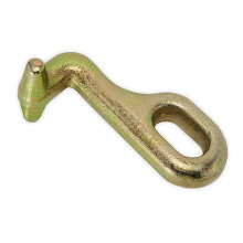 yellow zinc plated T hook for wrecker towing chain