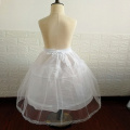 Flower Girl Petticoats Short Children Skirt 50-55CM Length Baby Kids White Underskirt Crinoline Children's petticoat Accessories