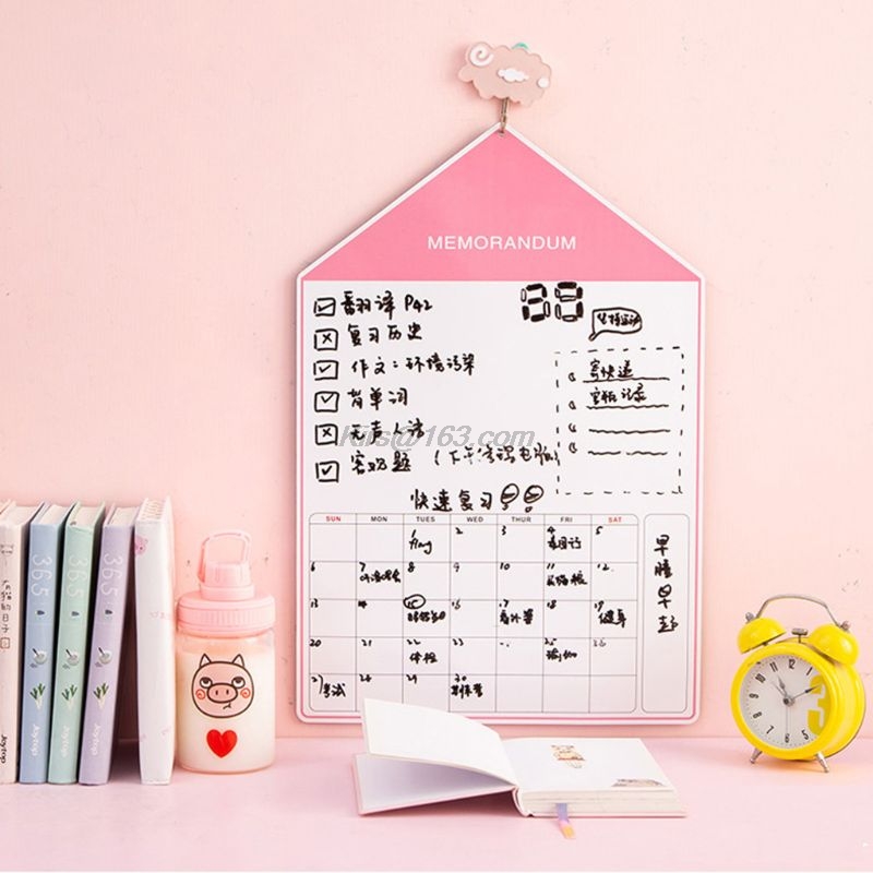 A3 Soft Magnetic Whiteboard Magnet Erase Board Drawing Refrigerator Calendar Pen