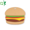 Food-grade Silicone Teether Hamburger Teething Toys for Baby