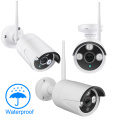 Wireless CCTV System 1080P Audio Record 2MP 4CH NVR Waterproof Outdoor WIFI CCTV Camera System Video Surveillance Kit