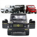 High-quality alloy 1:36G63 off-road vehicle decoration ornaments double driving door children force control car model toy gift