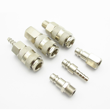 Pneumatic Fitting European Standard EU Euro Type Air Line Quick Coupling Connector Coupler Adapter For Air Compressor