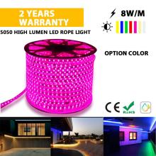 5050 Multi color LED rope light pink color