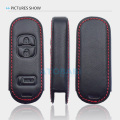 Real Leather Car Key Case For Mazda 3 CX3 CX5 CX7 CX9 Speed 3 Smart Remote Control Fob Protector Cover Keychain Bag Accessories