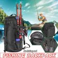 23L Men Women Multifunctional Fishing Tackle Bags Outdoor Backpack Trekking Single Shoulder Crossbody Bags Fishing Bags