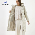 icebear 2020 winter long coat Ladies classic high-quality cotton parka Fashionable ladies winter coat GWD20157I