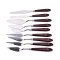 1PC Professional Stainless Steel Painting Palette Knife Oil Paint Spatula Palette Tool Mixing Scraper Art Tool 18 Sizes