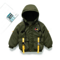 LZH 2020 Autumn Winter Fashion Baby Boys Outerwear Coat For Boys Jacket Toddler Kids Hooded Cotton-padded clothes Children Coat