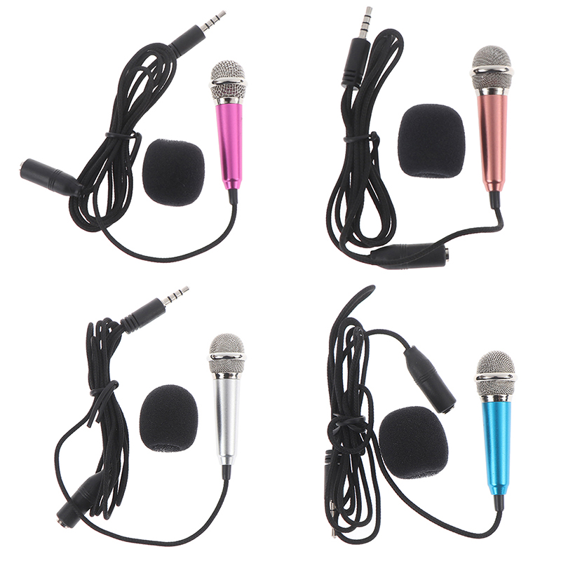 Handheld Mic Portable Mini 3.5mm Stereo Mic Audio Microphone For The Mobile Phone Accessories