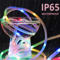 50/100/200 LEDs Solar Rope String Lights IP65 Waterproof Copper Wire Outdoor Tube Fairy Lights for Christmas Garden Yard Path