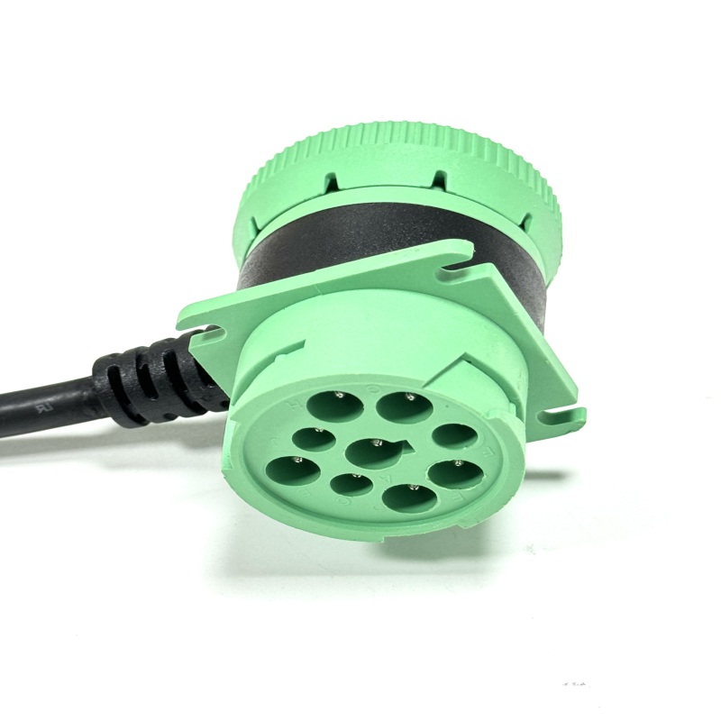 Heavy Truck 9Pin J1939 to OBD2 Diagnostic Cable