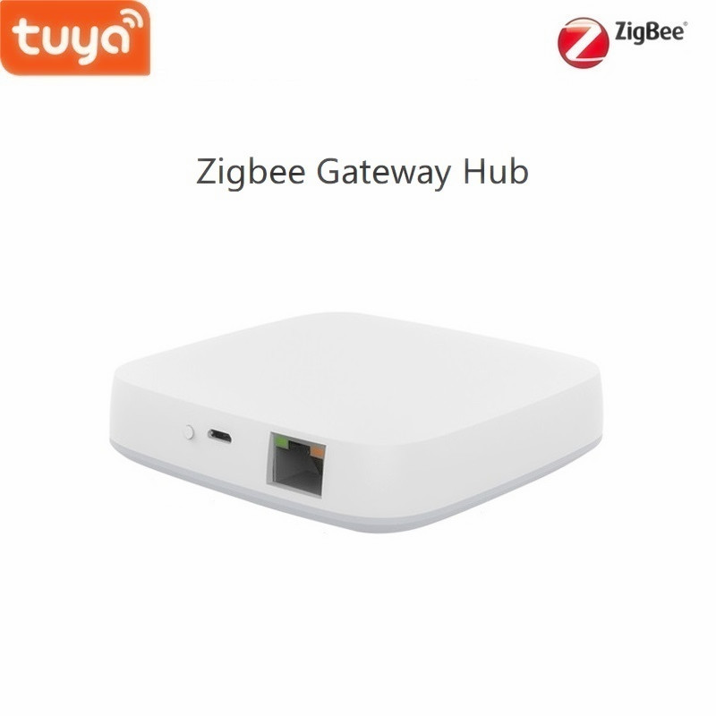 Smart Home Zigbee Gateway Hub,A Bridge of Smart Zigbee Devices, Work with Tuya Wifi Products in Same System