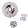 1PCS Diamond coated Grinding Polishing Grind Disc Saw Blade Rotary Wheel Silver Tone 100mm