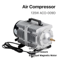 135W Air Compressor Electrical Magnetic Air Pump for CO2 Laser Engraving Cutting Machine ACO-009D