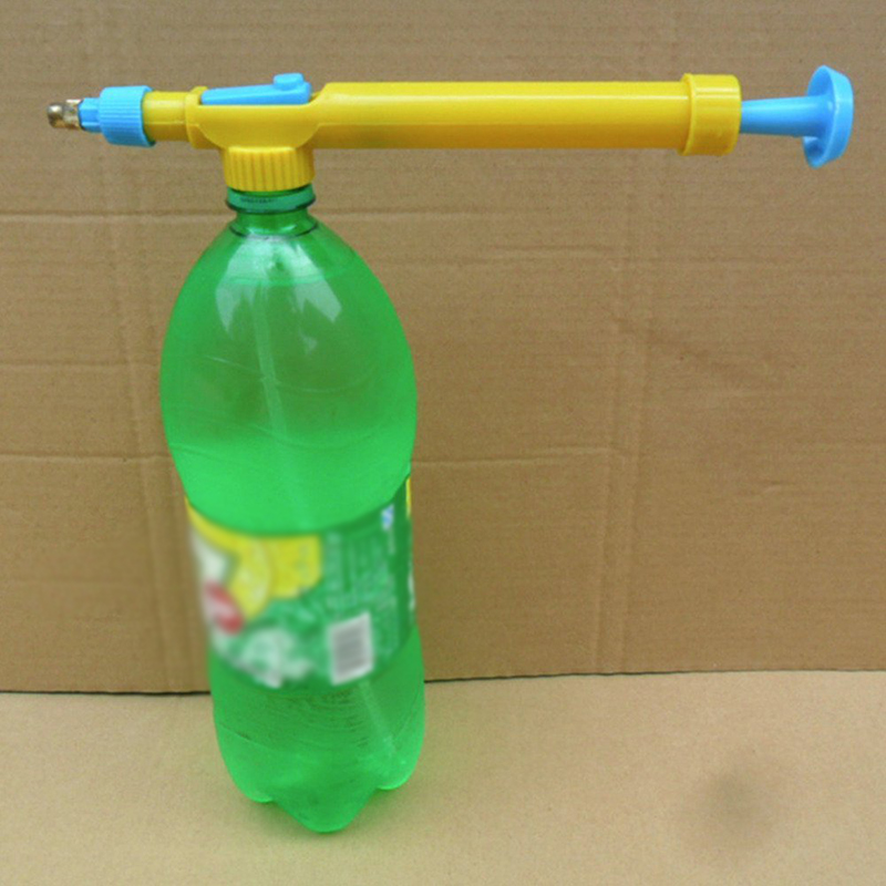 Push-type Watering Pot Manual High Pressure Water Spray Gun Garden Pump Bottle Trolley Mini Sprayer
