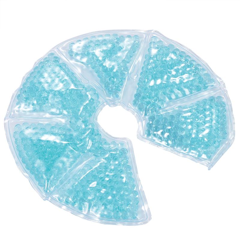 1Pc Cooling Pack Skin Friendly Bead Ice Pack Breastfeeding Ice Pad Massage Care Tool