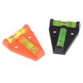 T Type Spirit Level Measurement Instrument Triangular Plastic Level Indicator T-type Spirit Level Bubble Shell 1PCS