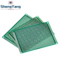 1PCS 6*8 6X8cm Double Side Prototype pcb Breadboard Universal Printed Circuit Board for Arduino 1.6mm 2.54mm Glass Fiber