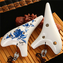 12 Holes Ocarina Flute Alto C Key Flute Ocarina Zelda Professional Playing Alto Ocarina Legend of Zelda Folk Music Instruments