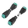 1/2/5/10 Pairs 5.5 X 2.1mm Male Female DC Connector Power Plug Jack Adapter Cable Connector For Led Strip Light CCTV DVR Video