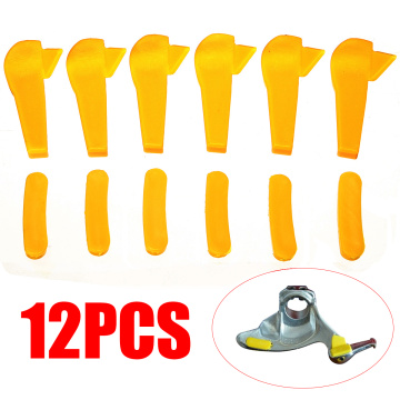 12pcs Tyre Tire Changer Mount Demount Duck Head Insert Rim Protector Guard Rim Tire Accessories Repair Tool