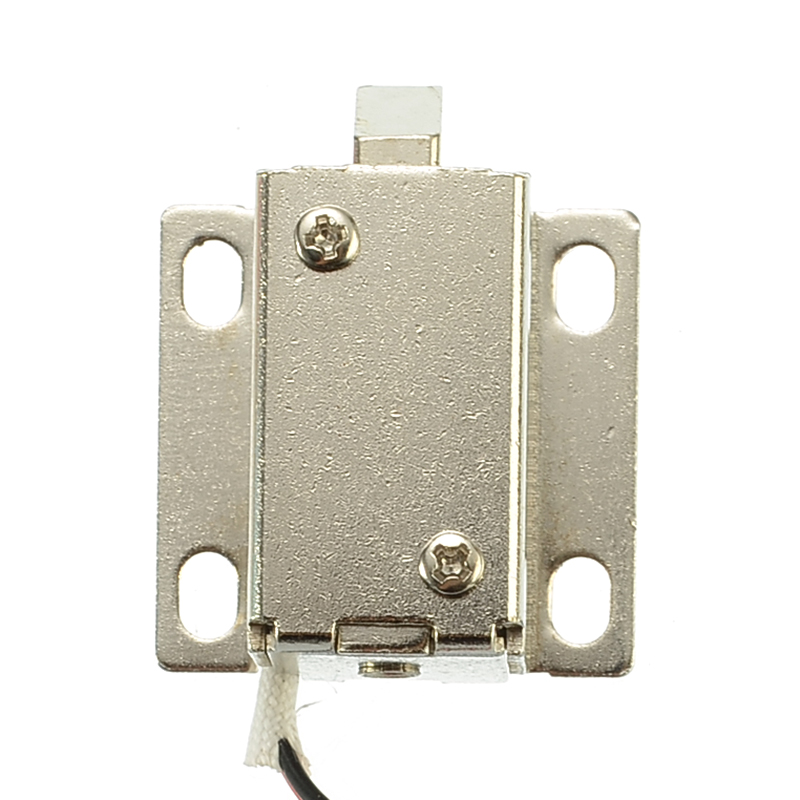 12V 0.4A Electronic Lock Catch Door Gate Release Assembly Solenoid Access Control Metal Safety Magnetic Lock Security Protection