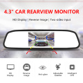 Jansite 4.3 inches Car Monitor TFT LCD Car Rear View monitor Parking Rearview System for Night Vision LED Backup Reverse Cameras