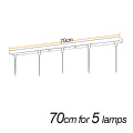 bar 70cm 5 lamps