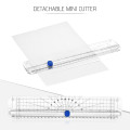 DSB A4 Photo Hot Cold Laminator Free Paper Trimmer Cutter 1.5-2min Warm Up 400mm/min Fast Speed for 80-125mic Film Laminating