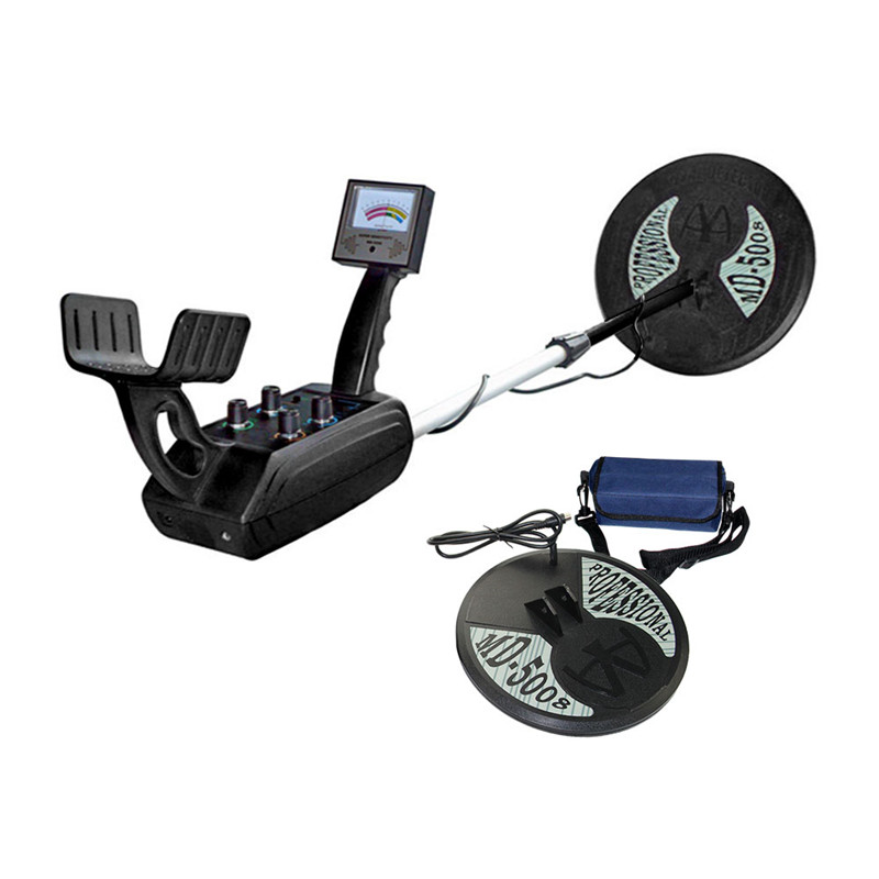 Gold Treasure Hunter 2.5M Depth Detection MD5008 Industrial Gold Metal Detector Calibracion Master With 2 Coils