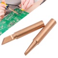 5/6pcs Pure Copper 900M-T Soldering Iron Tip Lead-free Solder Tips Welding Head BGA Soldering Tools