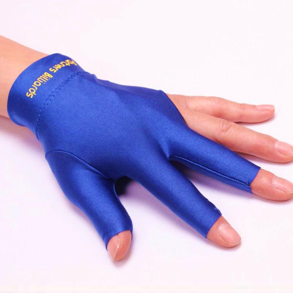 Snooker Billiard Glove Embroidery Billard Gloves Left Hand Three Finger Smooth Biliardo Billar Guanti Billiard Accessories 4