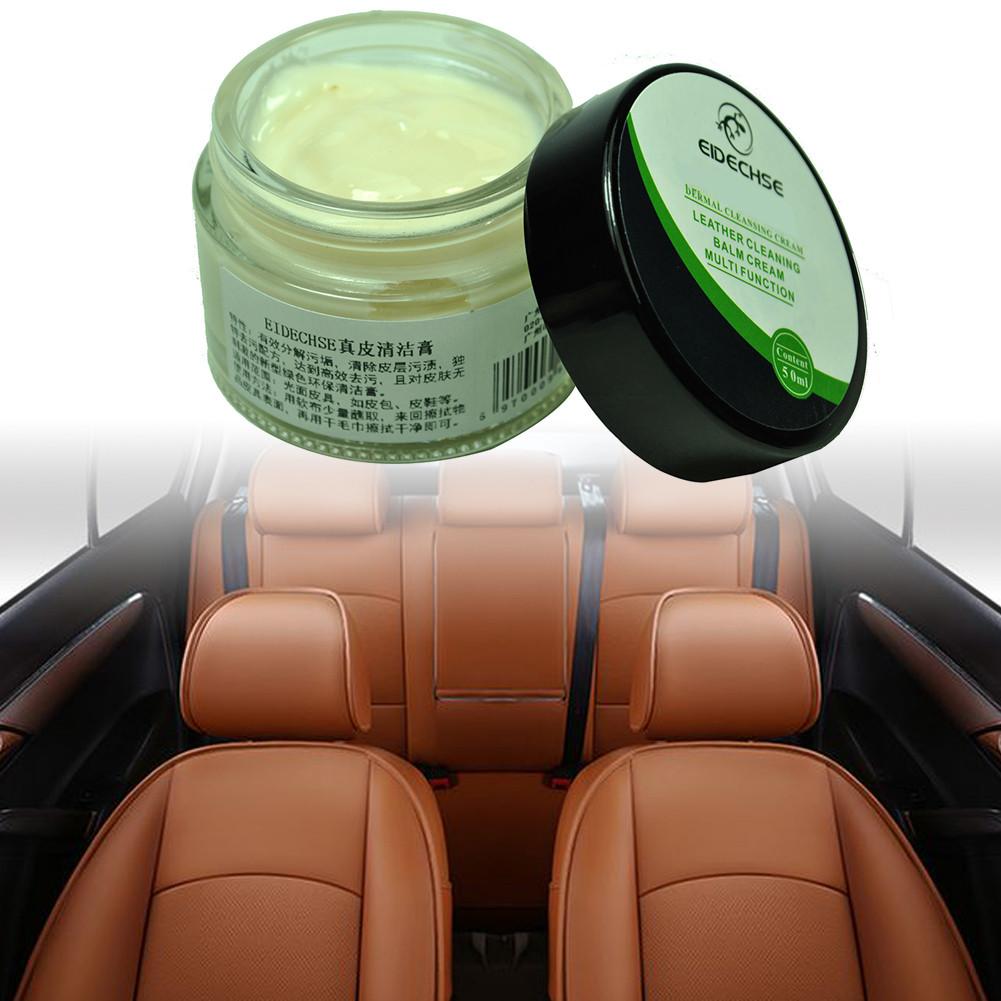 50ml Car Leather Cream Home Shoes Care Cream For Leather Maintenance Shoe Polish Leathercraft Accessories