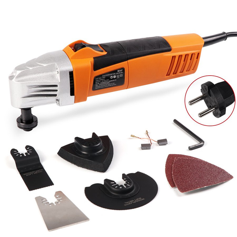 110V/230V 11000-22000rpm Woodworking Electric Trimmer Trimming Machine Oscillating Multi Saw Oscillating Tools with Accessories