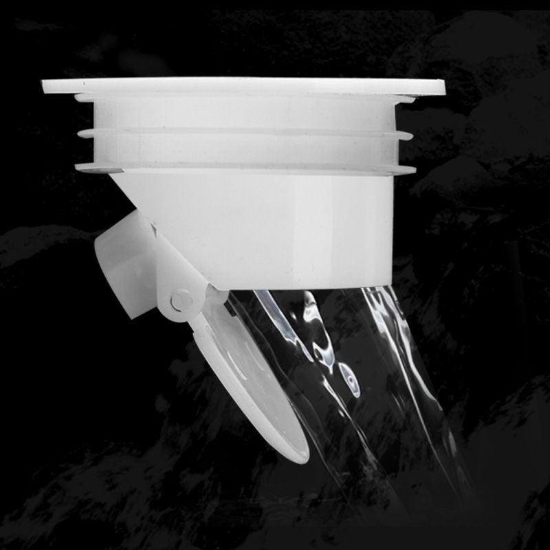 Smell Proof Shower Floor Siphon Drain Cover Sink Strainer Bathroom Plug Trap Water Drain Filter Kitchen Sink Accessories