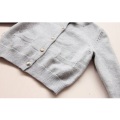 4-12 Years Girls Sweaters Spring Autumn Baby Girl Toddler Colored Knitted Cardigan Kids Children Outwear For Girls TS48