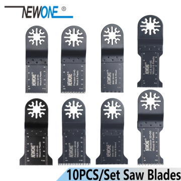 NEWONE 10pcs HCS/JANPAN TEECH/BIM 32/Length 32/45mm Oscillating tool multi tool Saw blades for wood metal plastic cutting acces