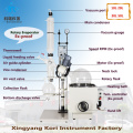 laboratorio heating equipment 30L Vacuum Rotary Evaporator with stainless frame for distillation