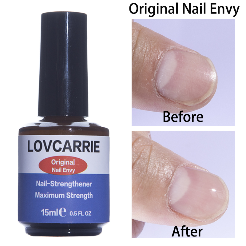 LOVCARRIE 15ml Nail Strengthener Envy Nail Hardener Cuticle Oil Treatment Revit Protection oil for Nails Foot Care Repair Tools