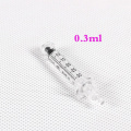 0.3/0.5ml ampoule use with syringes hold the hyaluronic acid lip filler for hyaluron pen Atomizer gun no needle lip injections