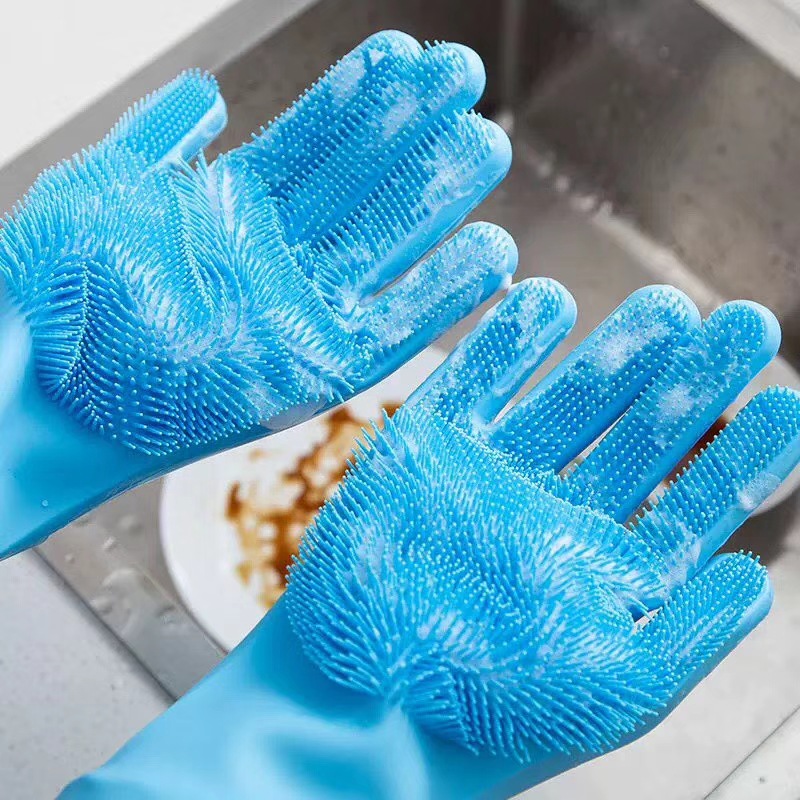 Non Toxic Durable Silicone Kitchen Gloves